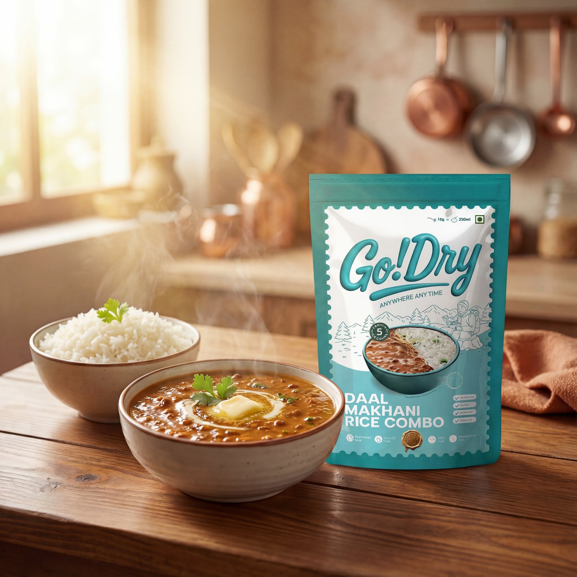 Daal Makhani Rice Combo