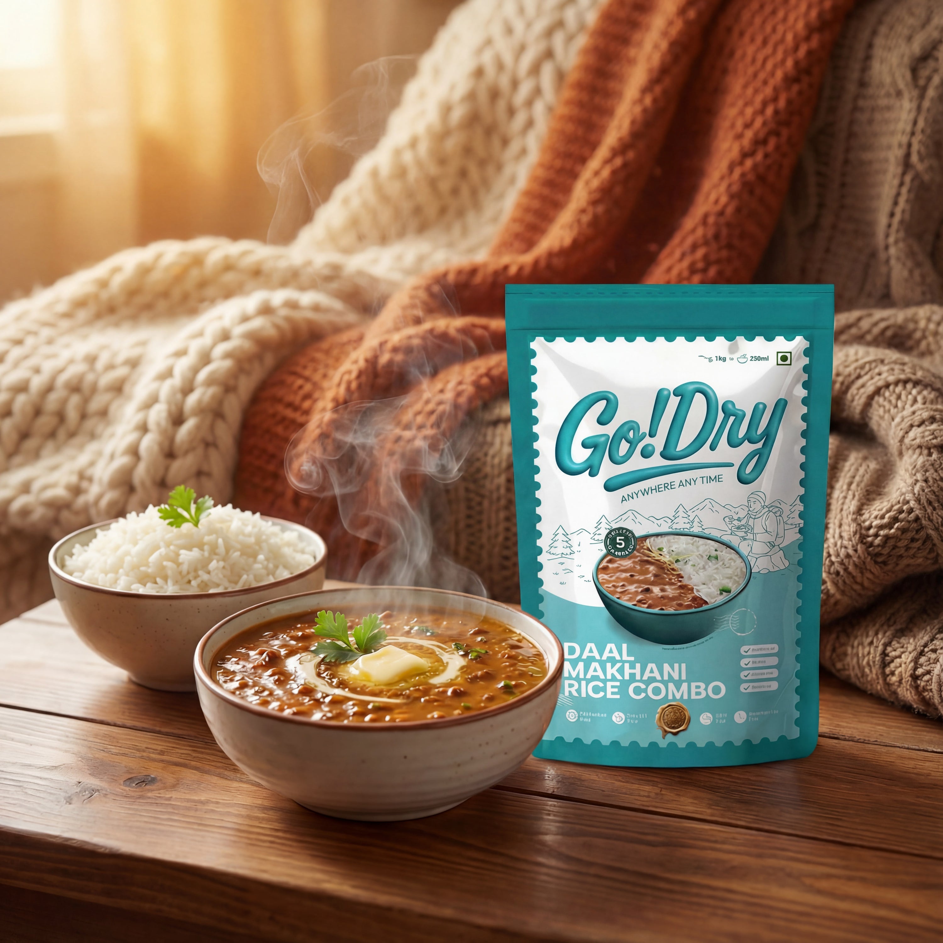 Daal Makhani Rice Combo