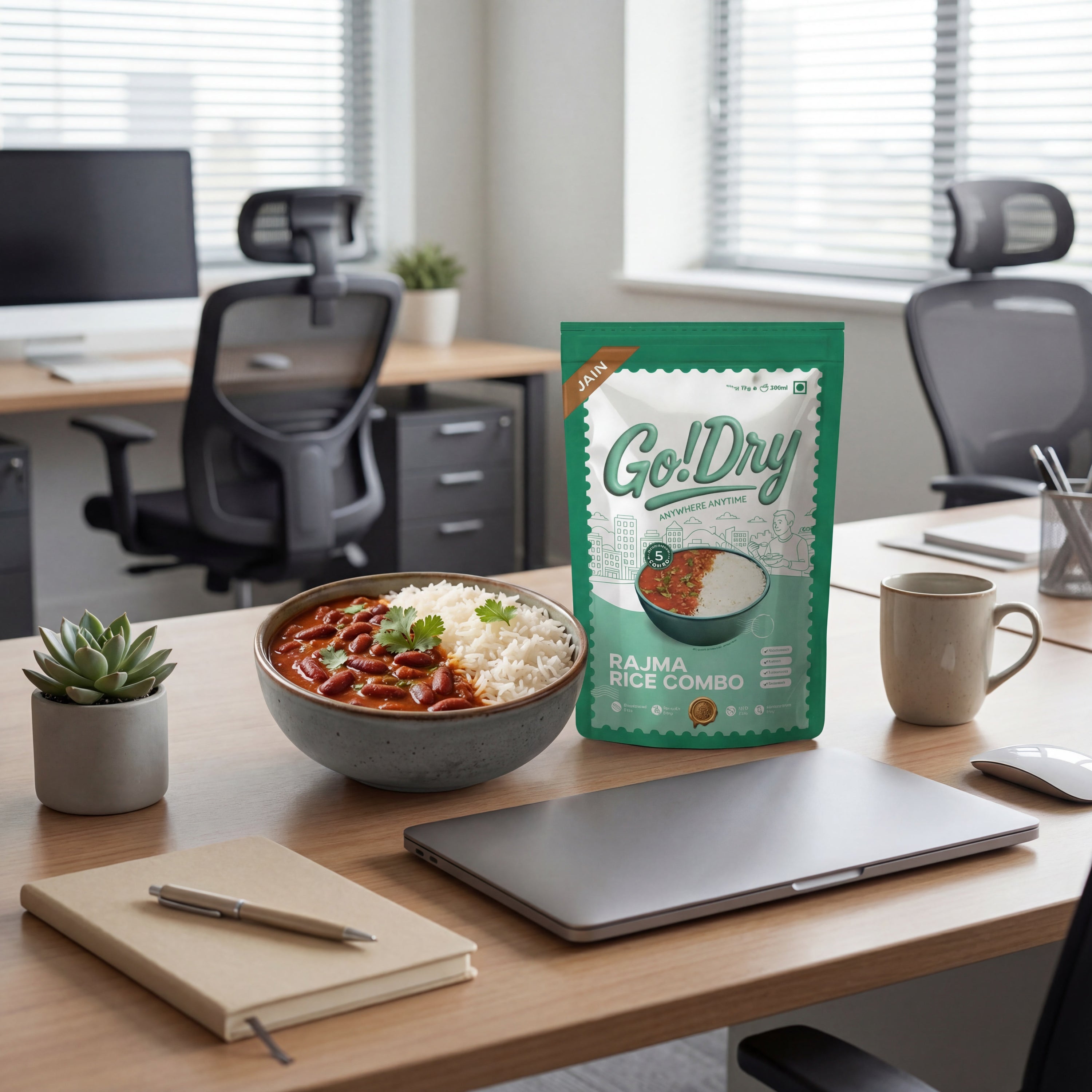 Jain Rajma Rice Combo