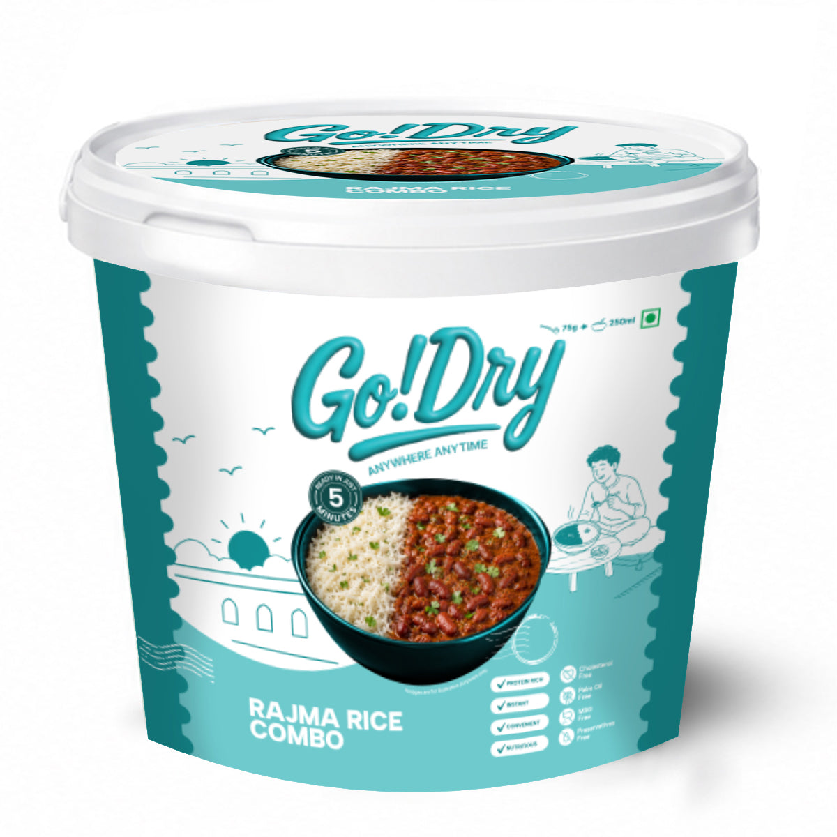 Rajma Rice Combo