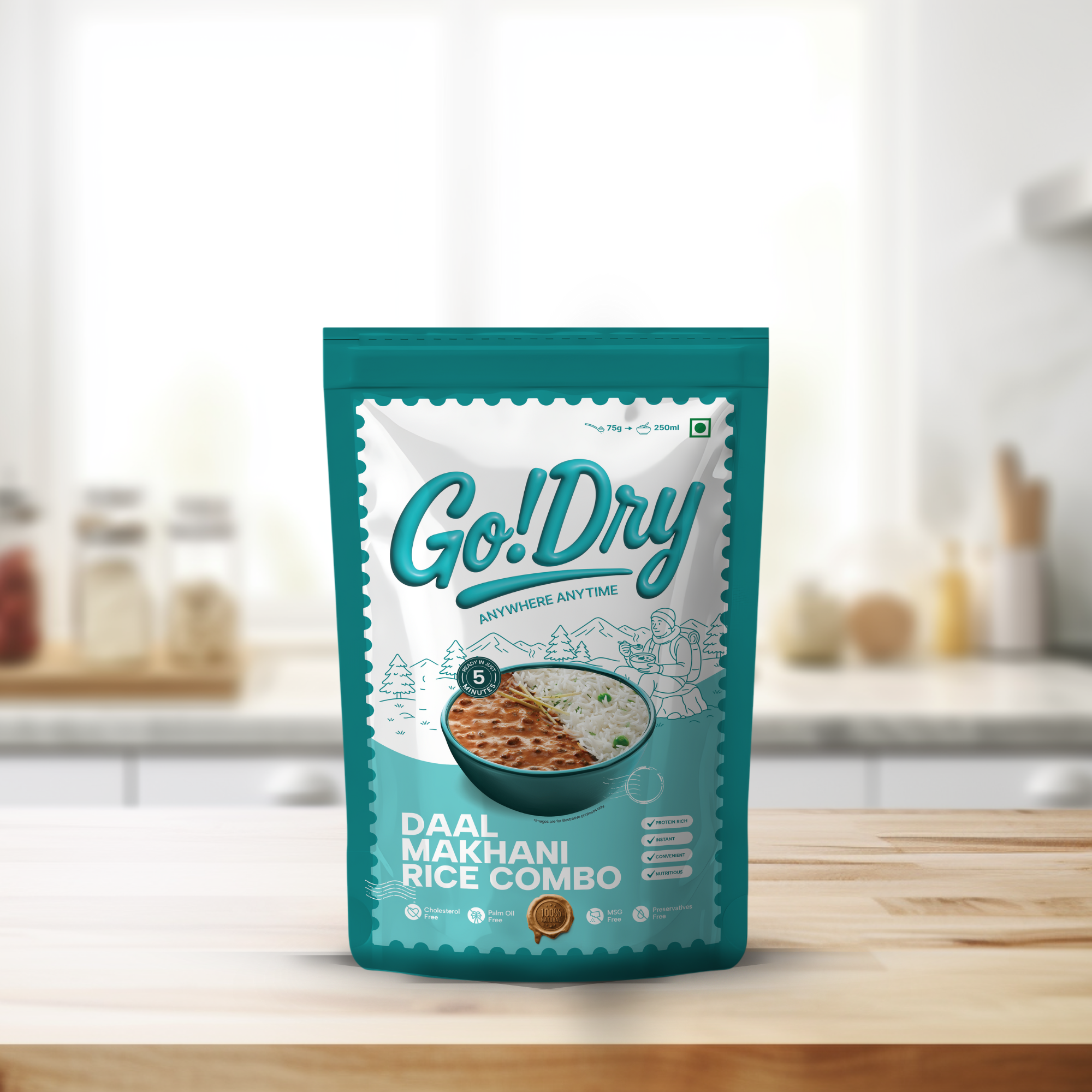 Daal Makhani Rice Combo